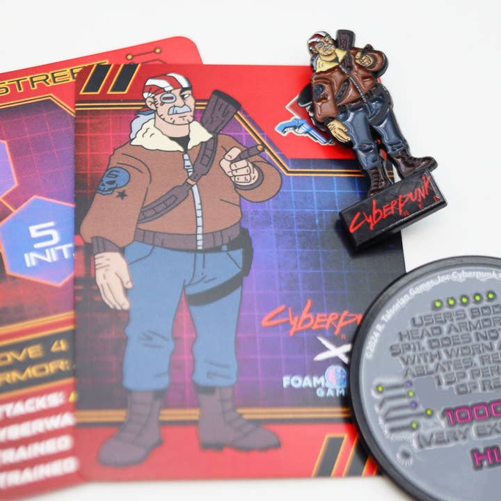 Foam Brain Games - Wholesale Dice - Cyberpunk RED: Gangs and Gear Mystery Loot6