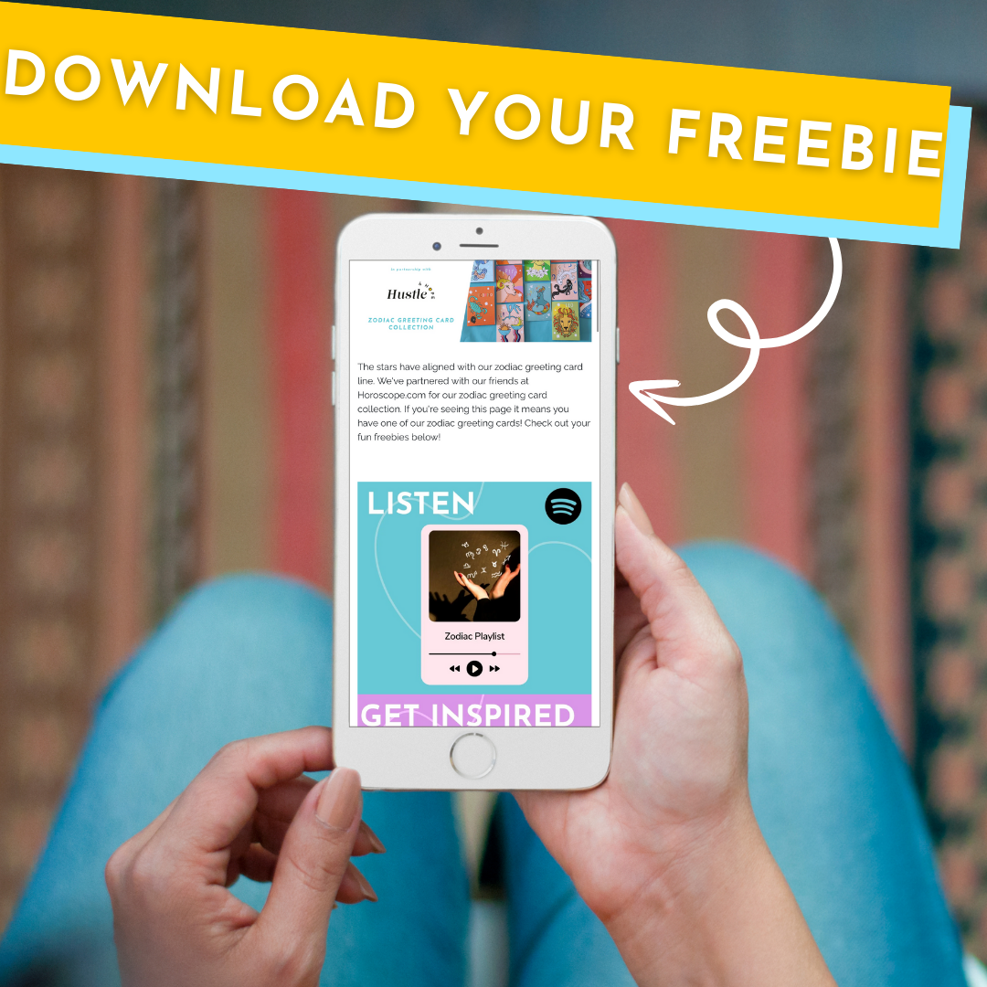 Hustle & Hope - Wholesale Birthday Card - Aquarius Zodiac Birthday Card4