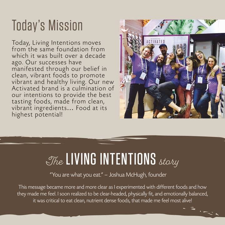 Living Intentions - Wholesale Breakfast Cereal - 9oz Superfood Cereal - Cacao Crunch