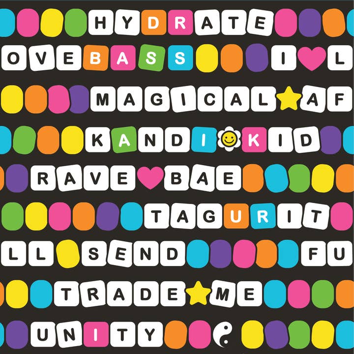 FootClothes LLC - Wholesale Socks – Unisex - Kandi Land Crew Socks10