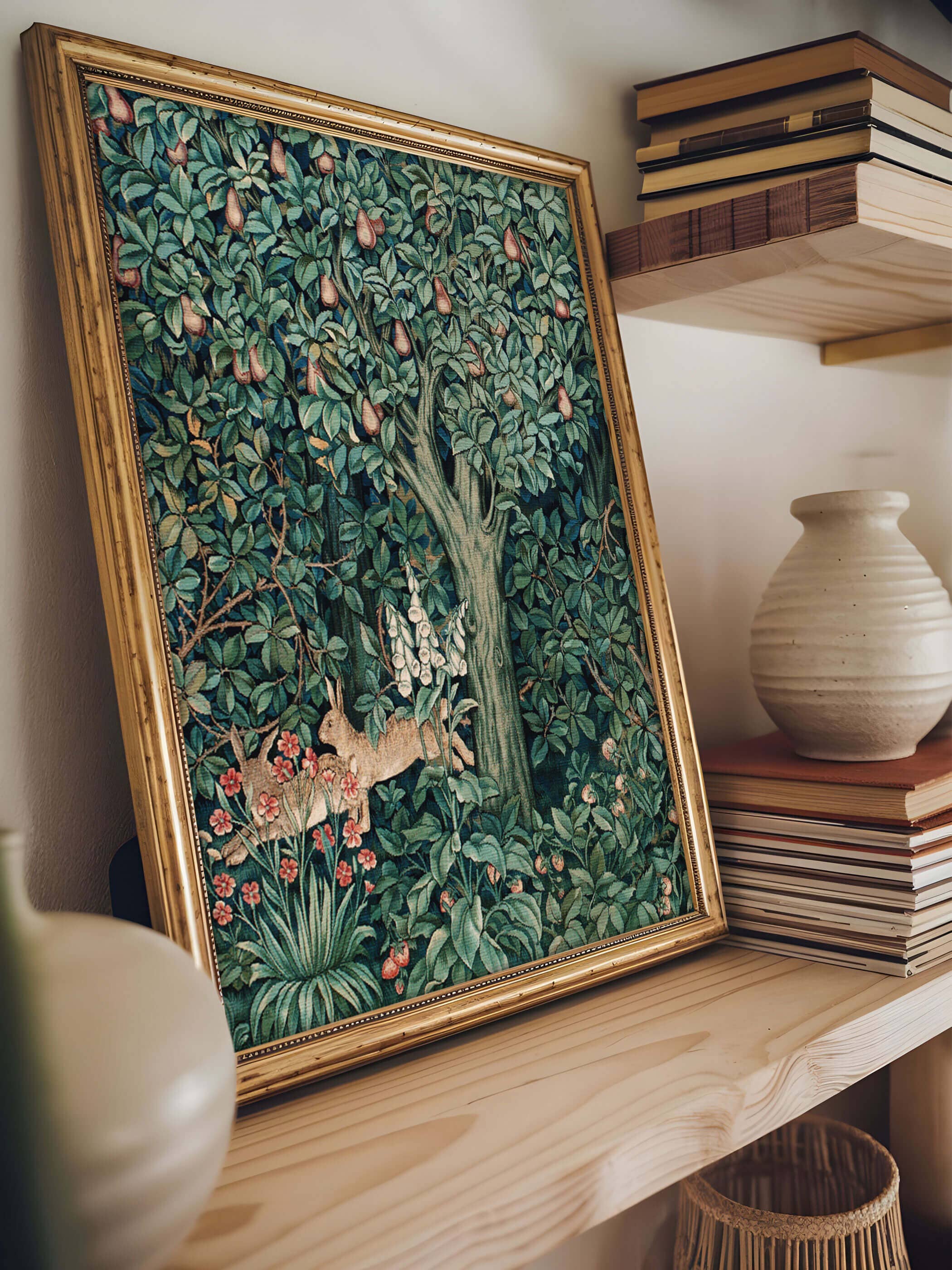 Modern Antique Prints - Vendita all'ingrosso Stampa artistica - Stampa d'arte « In the Woods » di William Morris4