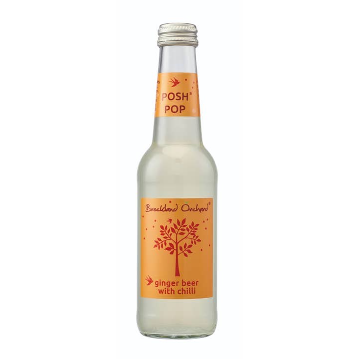 Breckland Orchard – wholesale Soda/carbonated drink – Ginger Beer with Chilli Posh Pop 12 x 275ml