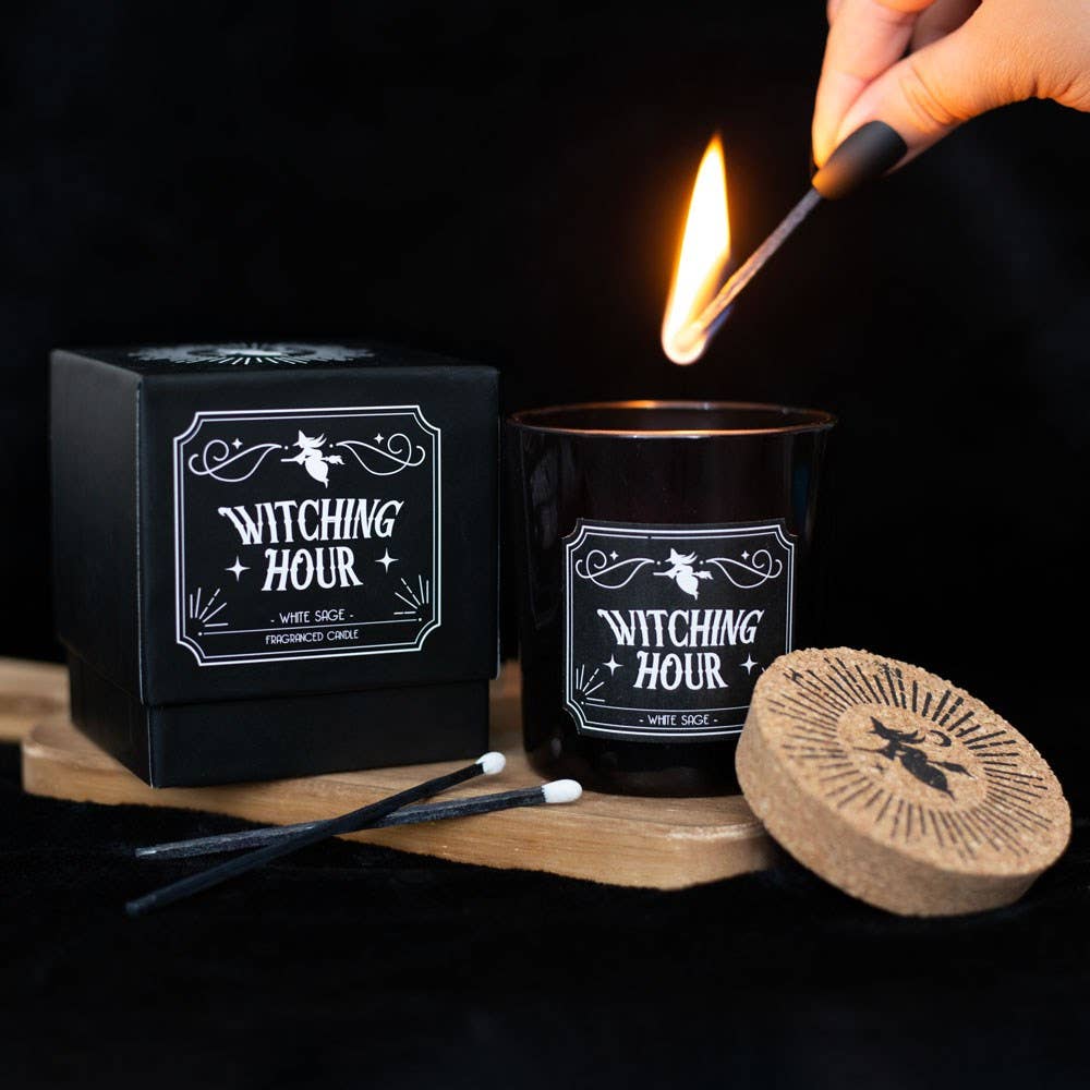 Pacific Trading - Wholesale Jar/Filled Candle - Witching Hour White Sage Candle4