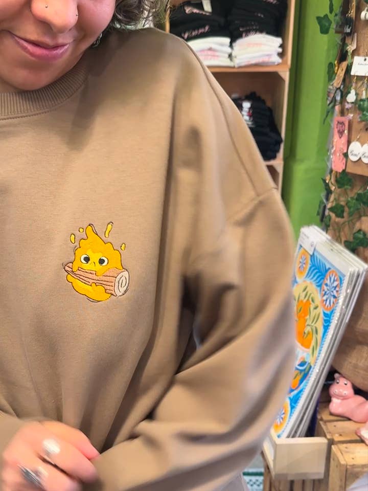 Calcifer Sand - Jumper Crewneck for wholesale by Sara's threads