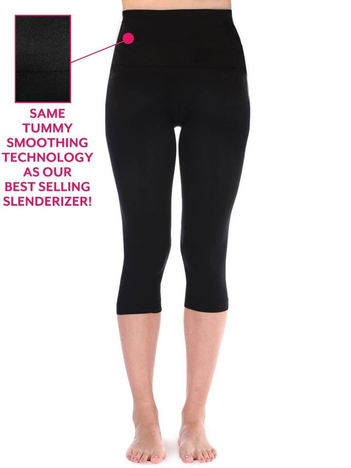 Capri micro-côtelé mat pour lisser le ventre (17°C) pour la vente par TINA Stephens Italy/Tees By Tina