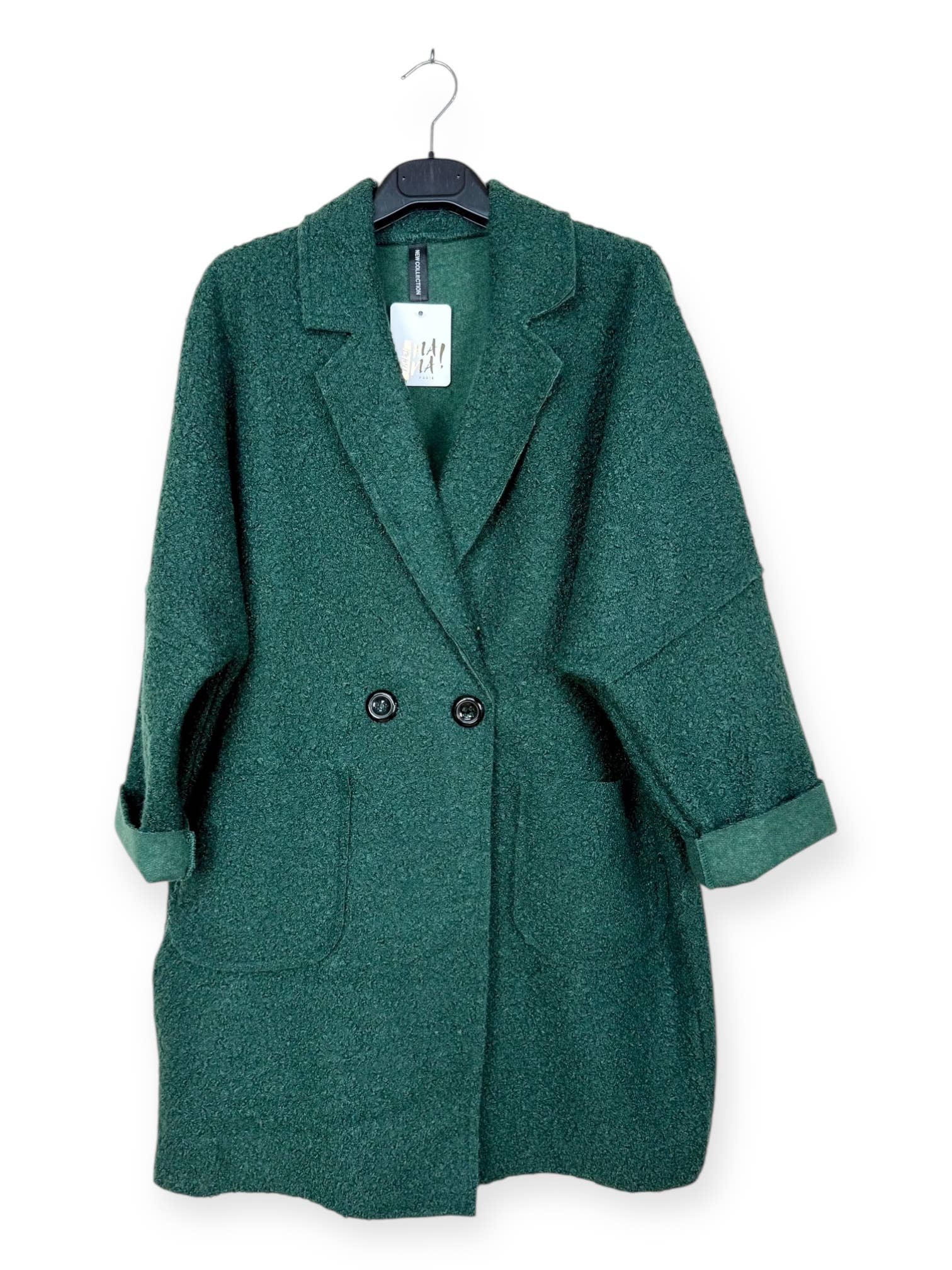 Lucky Nana - Wholesale Coat - Women's - AH 20803 - Double-Breasted Coat10