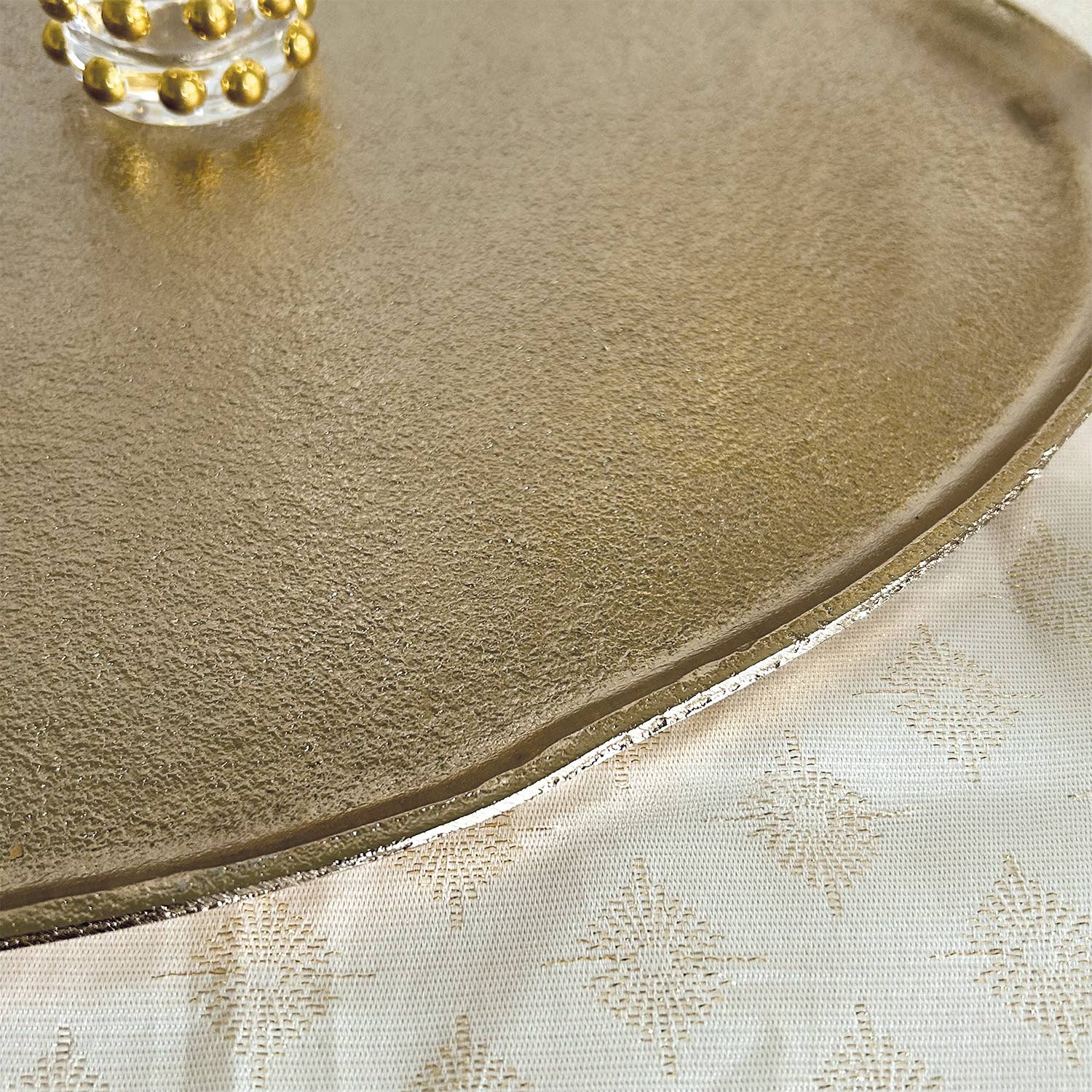 Opjet Paris - Wholesale Platter - Alice Osmose gold tray W40.5 D36 H1cm2