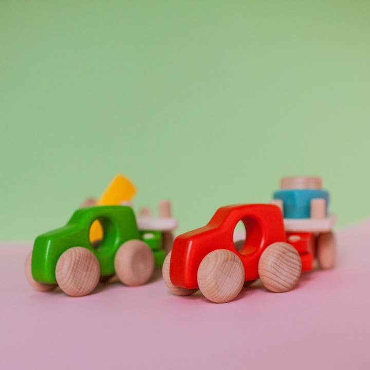 BAJO WOODEN TOYS - Wholesale Wood Toy - Kids - Car with Boat6
