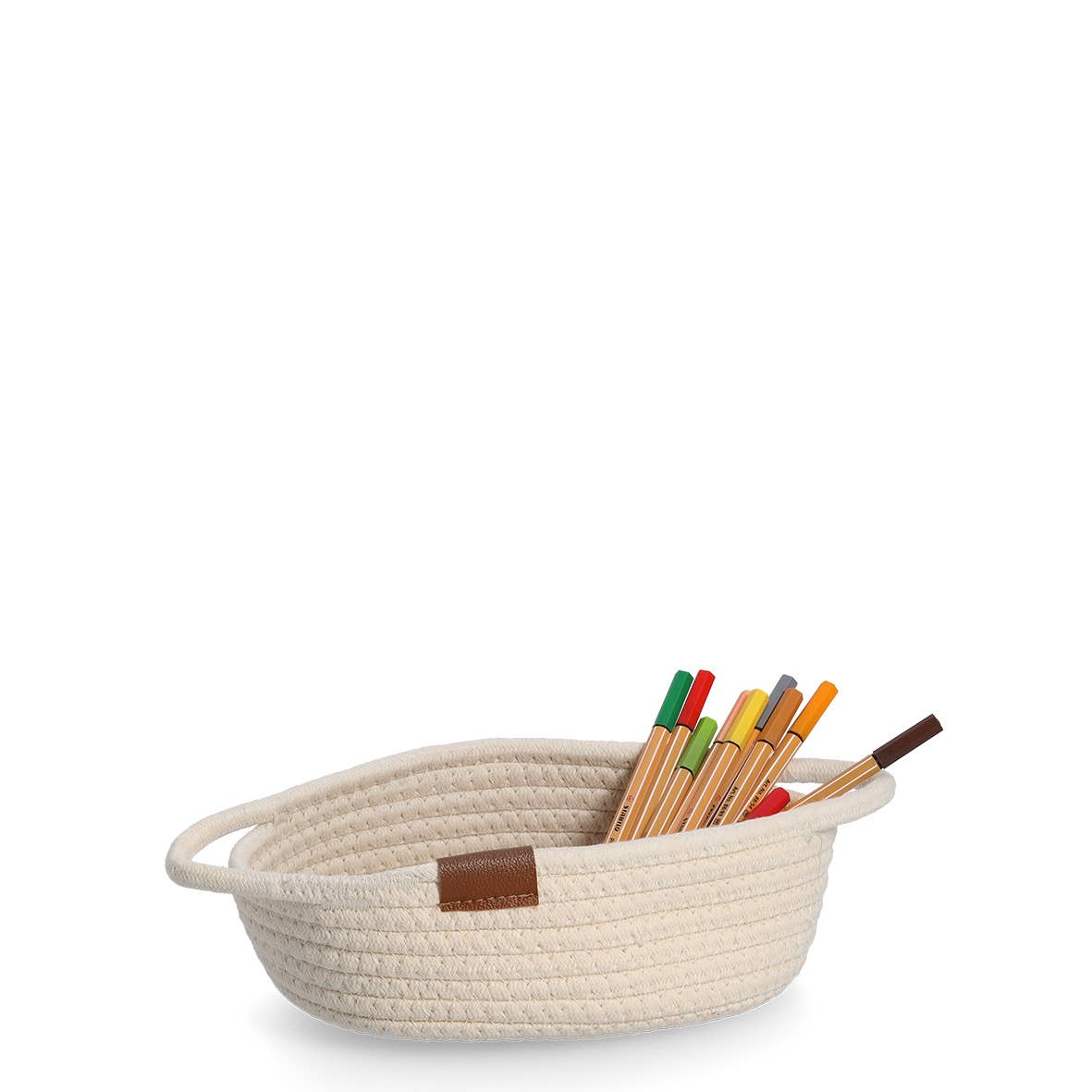 Storage basket, white for wholesale on Faire1