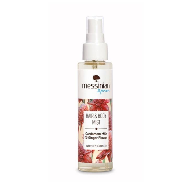 Spray Corpo E Capelli Latte Di Cardamomo E Fiore Di Zenzero per la vendita all'ingrosso da parte di IngrossoBeauty by INCI Srl