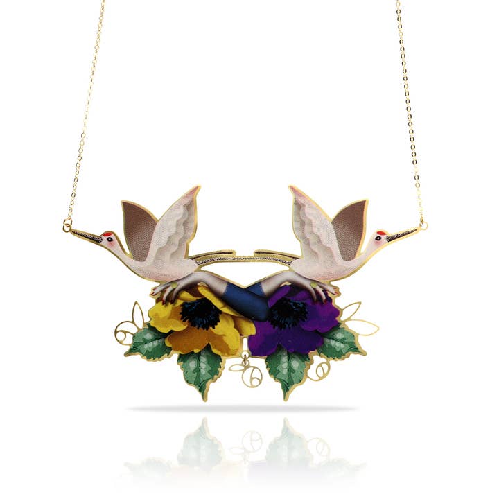 RAS - Wholesale Jewelry Set - Arianne Gold Plated Choker