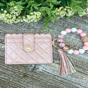Wholesale Wholesale High Quality Leather Card Case Wallet Key Chain Lady  Designer Bag Decoration Mini Coin Purse Keychain From m.