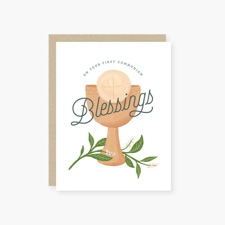 FR7009 First Communion Card FR7009 First Communion Card