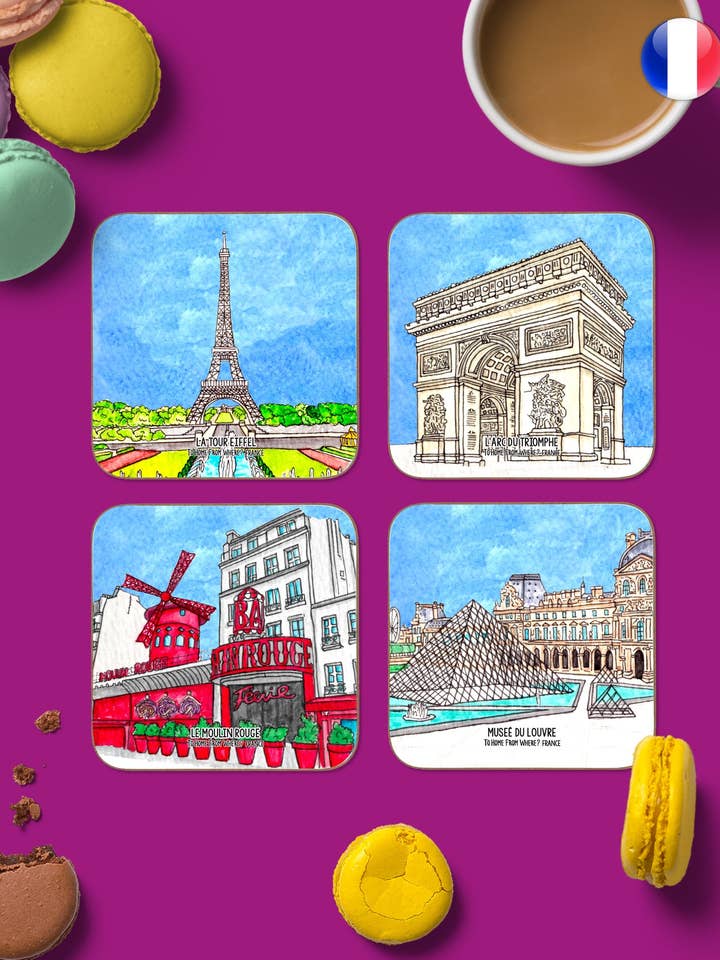 Ds-verres de Paris pour la vente par To Home From London & To Home From Where?