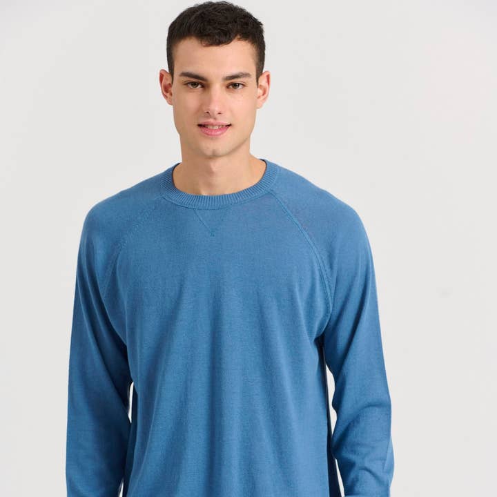 Linneblandning Lättviktströja för män för wholesale av Funky Buddha