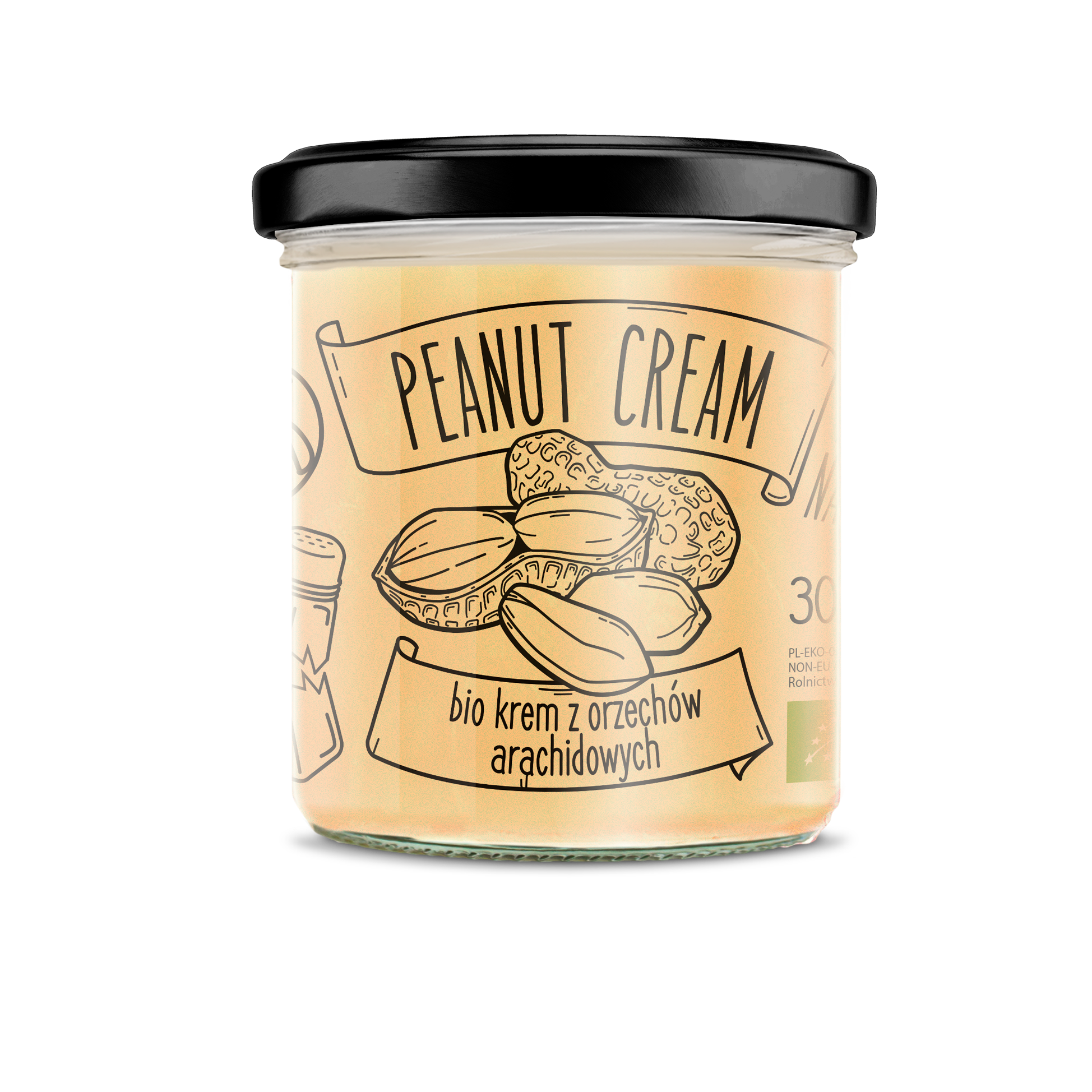 Diet Food - Venta al por mayor Cremas de frutos secos - Crema de maní ecológica 300 g0