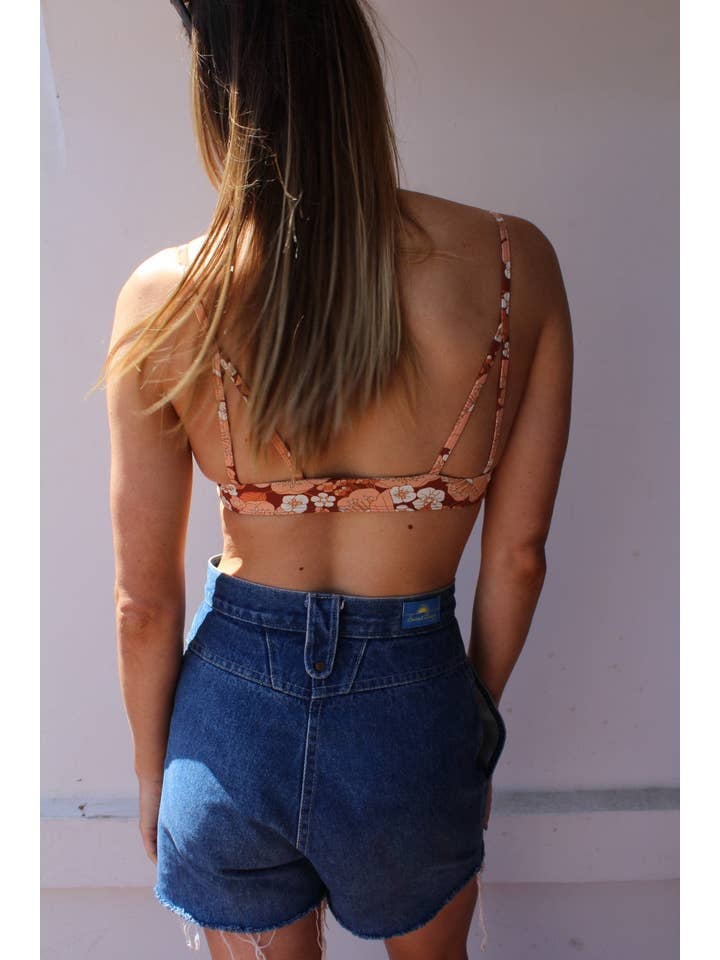 Swamis Swimwear - Wholesale Swim Top - Women's - 15th St. Bikini Top // Nostalgia