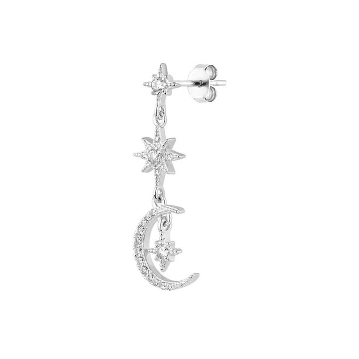 EarCandy Jewelry - Vendita all'ingrosso Orecchini singoli - ORECCHINO PIERCING IN ARGENTO SEIA1