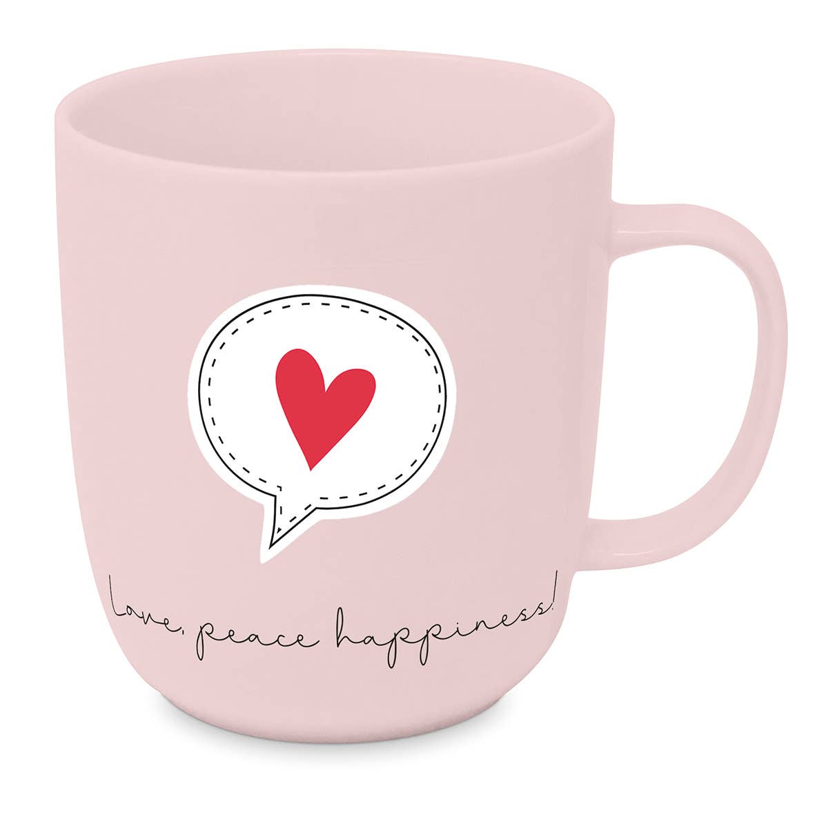 ppd Paperproducts Design GmbH - Wholesale Coffee Mug - Love, peace, happiness Mug 2.0 D@H0