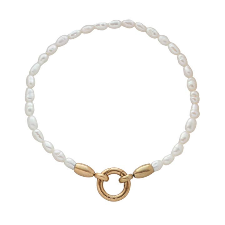 Pearl Charm Bracelet for wholesale by Ken & Jame