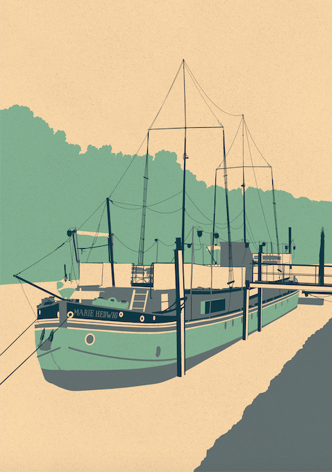 ostkarte - Wholesale Art Print - Marie Hedwig A4 A3 Art Print1