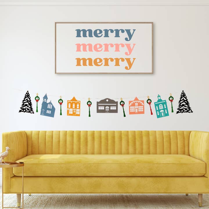 The Crested Butte Garland - Colorful for wholesale by The Creative Garland Company