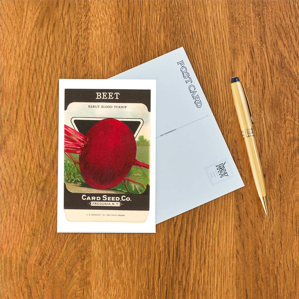 Found Image Press - Wholesale Postcard - Postcard FR-94 Beet Seed Packet1