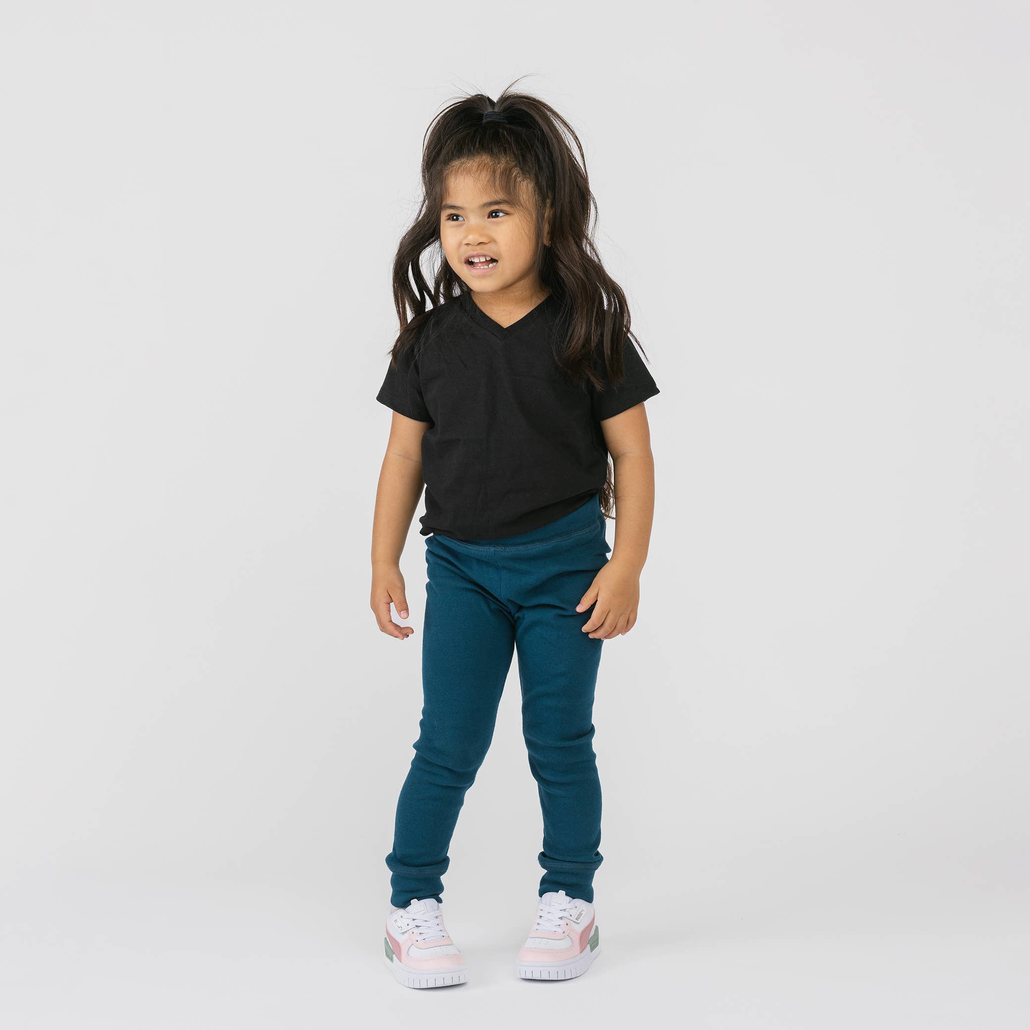 mini mioche collective inc. - Wholesale T-Shirt - Kids - Premium GOTS-Certified Organic Cloud V-Neck Tee24