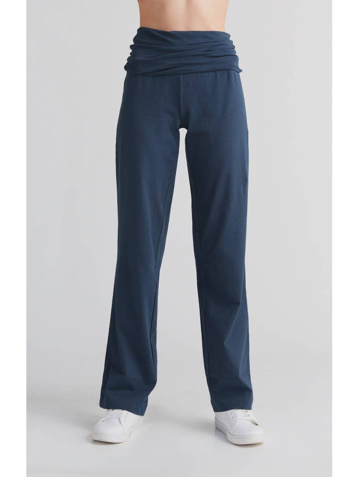 Leela Cotton - Wholesale Athletic Sweatpants/Joggers - Women's - 1726 Damen Hose mit Umschlagbund8