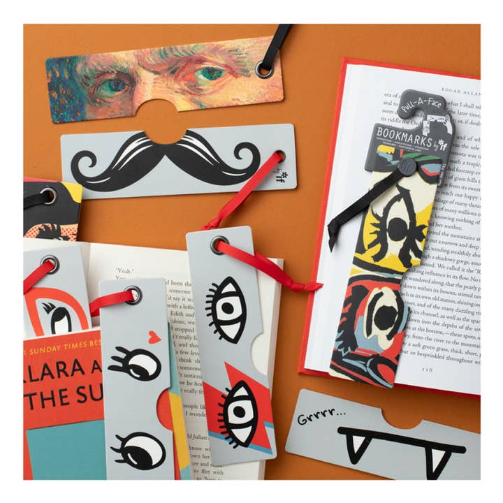 Pull - A - Face Bookmarks for wholesale by if USA