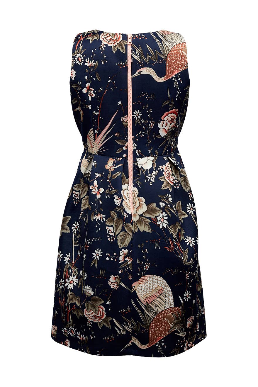 gentlemen’s affair - Wholesale Dress - Women's - Ratata Japanese birds 58611