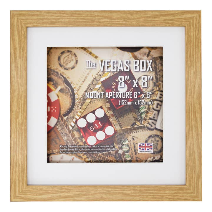 Absolute Frames Ltd - Wholesale Picture Frame - Vegas Box Oak1