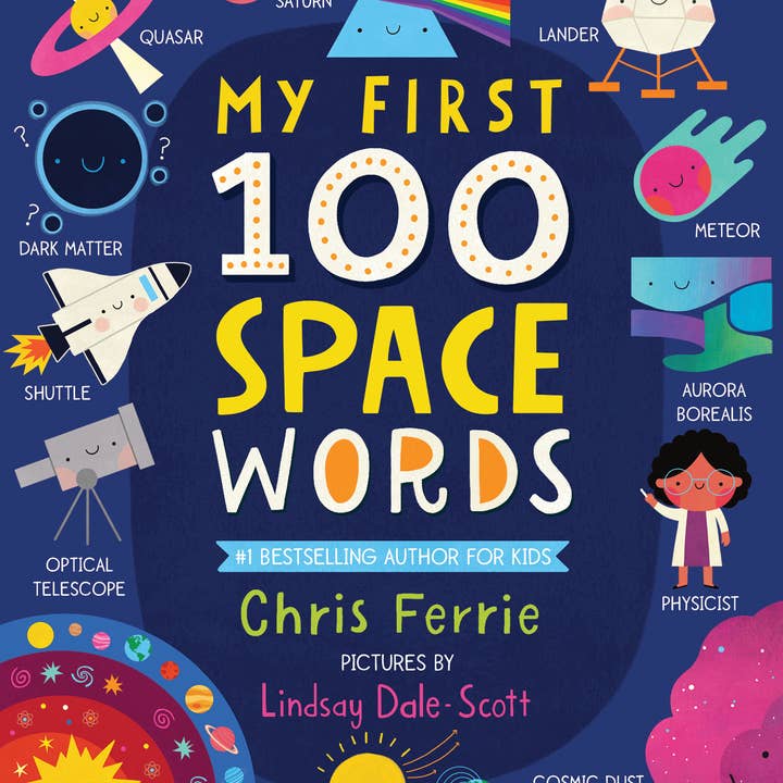 Sourcebooks - Wholesale Baby & Toddler Book (0-2) - My First 100 Space Words (BB-Padded)