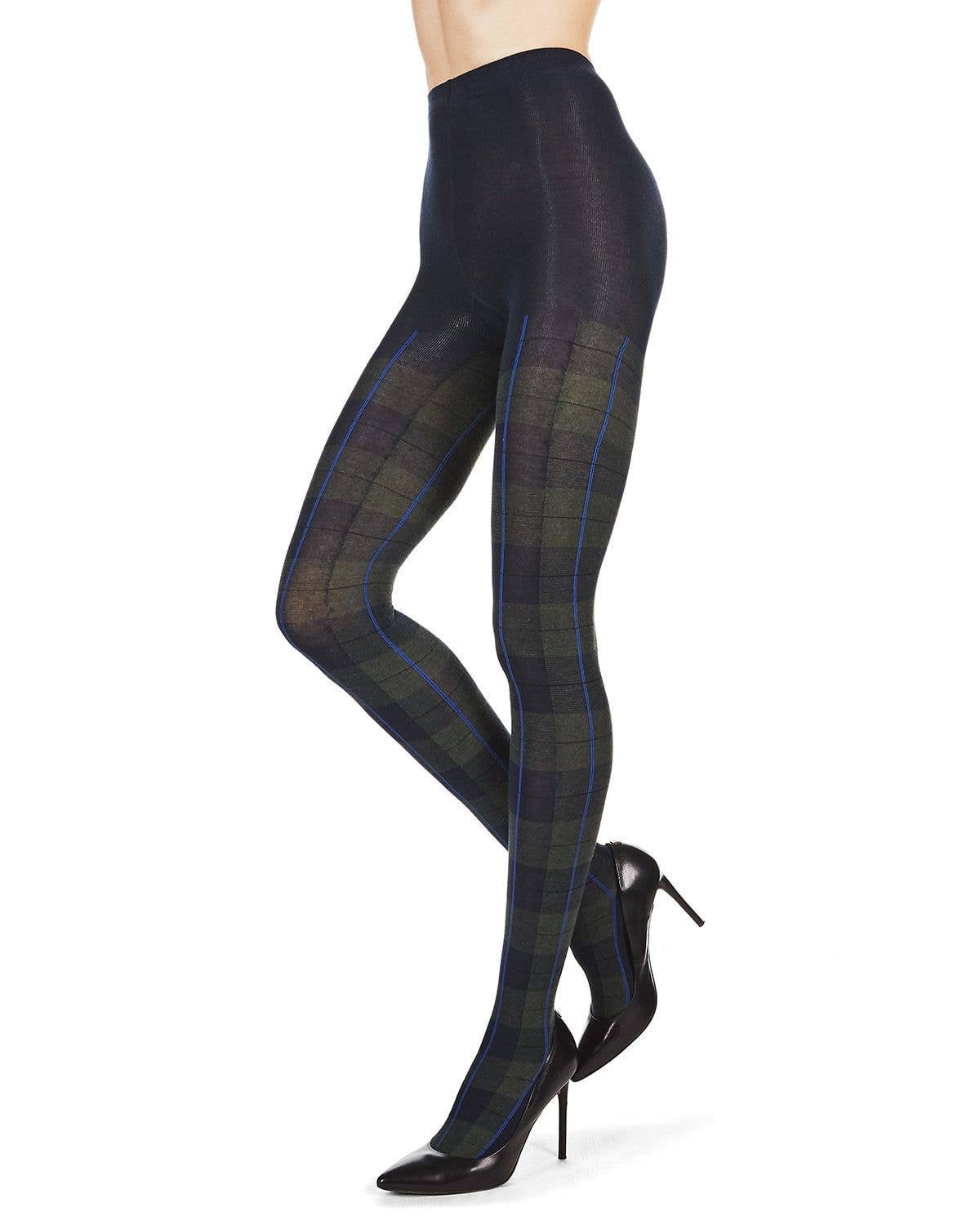 Infinity Classics International Inc. - Wholesale Tights - Women's - MeMoi Glasgow Plaid Sweater Tights10
