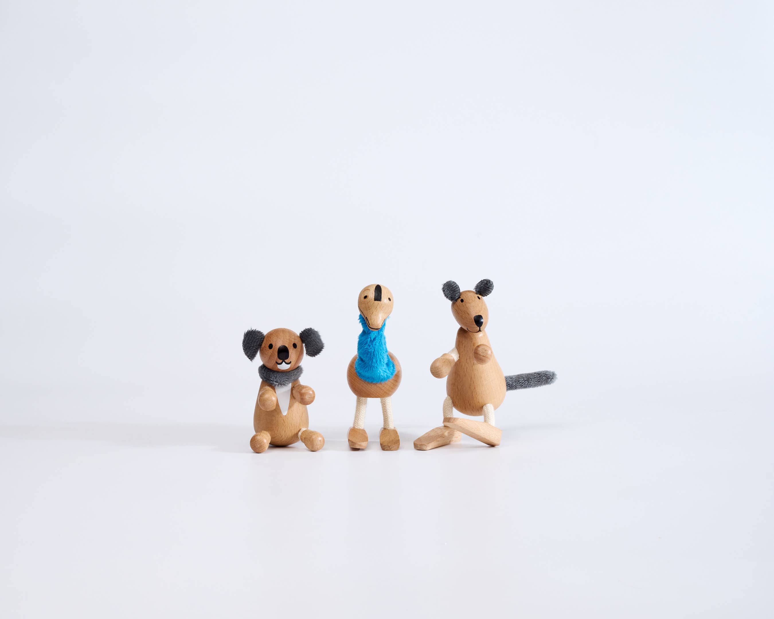 anamalz - Wholesale Wood toy – Child - Outback Mini Bundle – 3 Australian Anamalz in Gift Crate3