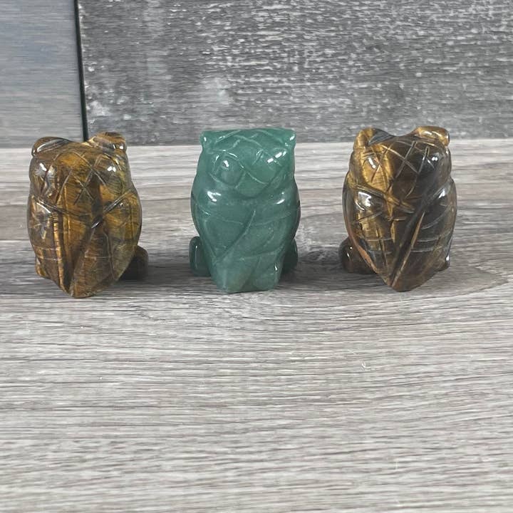 Keystone Crystals - Wholesale Decorative Figurine - Gemstone Owl Figurine Medium - for Crystal Retailers6