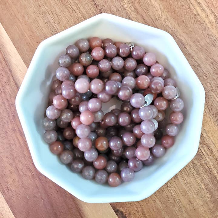 Pulsera Aventurina Morada para venta al por mayor de humble heart