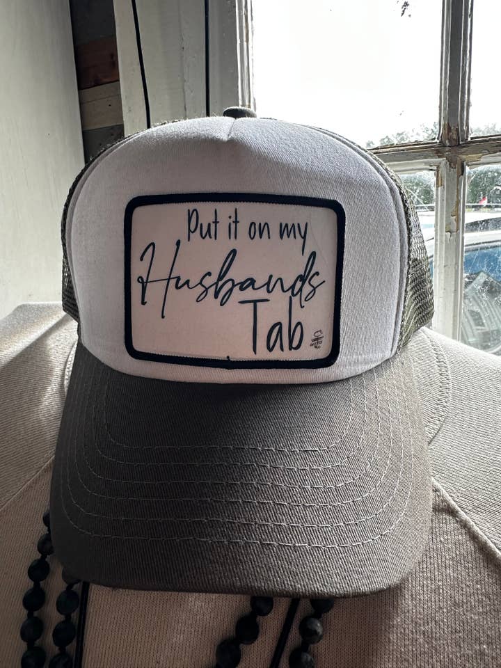 Put it on my Husbands Tab Hat (Multi Color Options) for wholesale by Crooked Halo