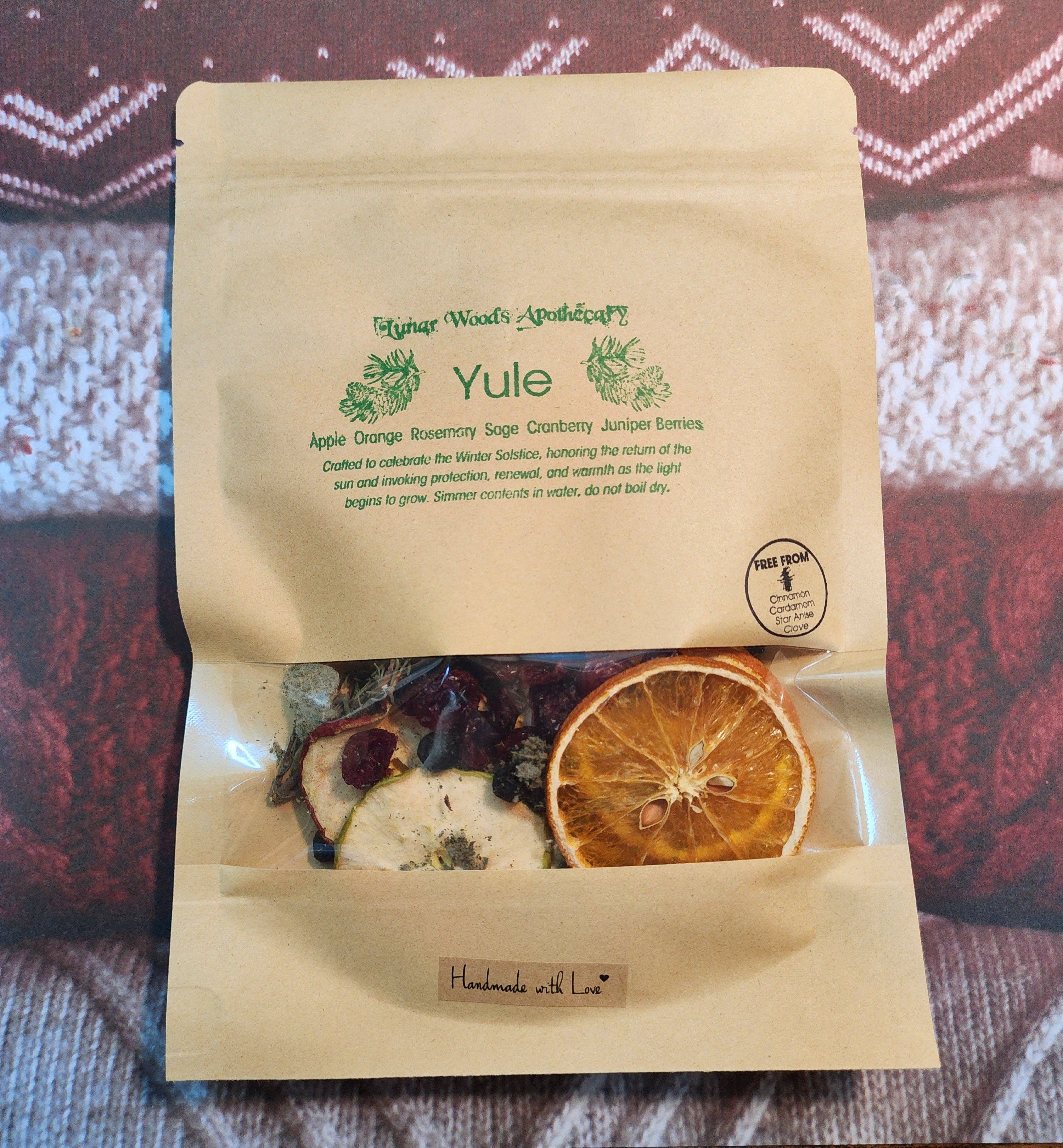 Lunar Woods Apothecary - Wholesale Potpourri - Simmer Pot - Yule1