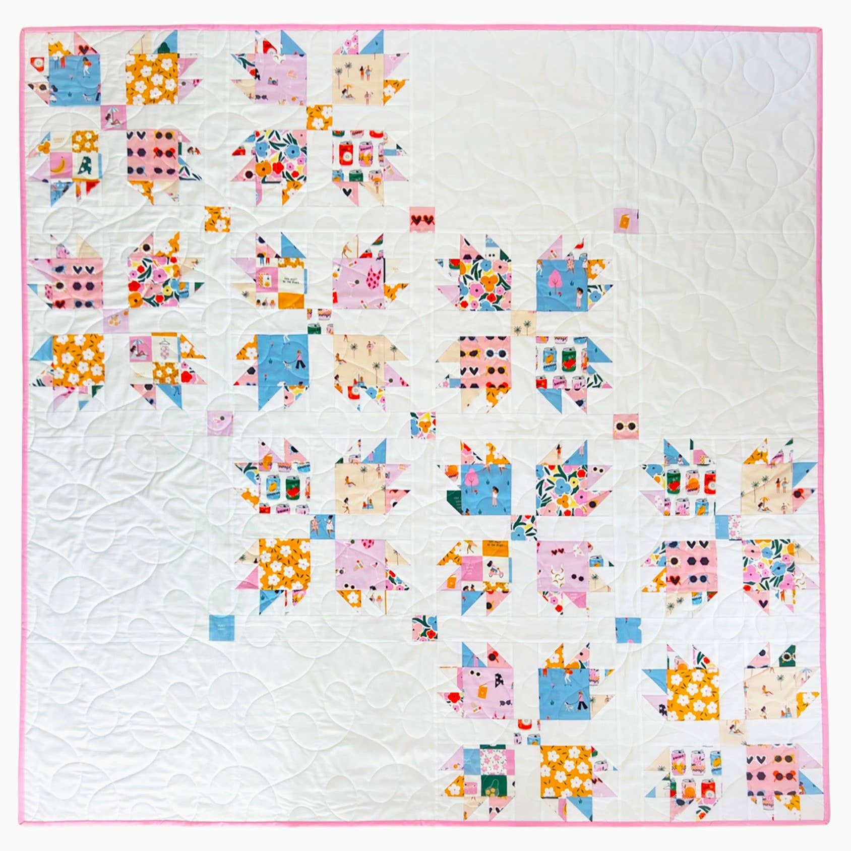 Lou Orth Designs - Wholesale Craft Sewing Kit - Paw Tracks - Paper pattern2