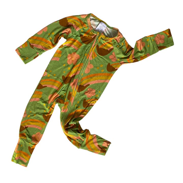 Pajama Zippered Sleeper - Shaka Rainbow for wholesale by elli-o HAWAII