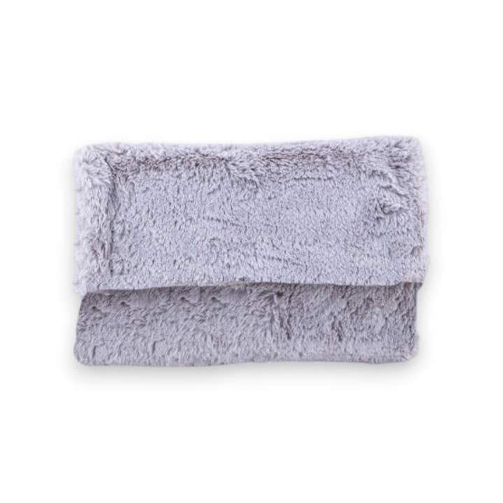LA Jewelry Plaza - Wholesale Clutch Bag - Women's - Soft Plush Fold Over Clutch Document Holder4