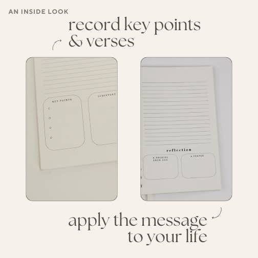 Steadfast and Sustained – Großhandel Tagebuch – Kirchennotizen-Journal - Erweiterte Ausgabe - Spiralbindung, hellgrünes Lederimitat5