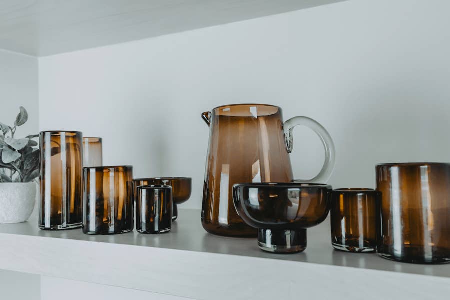 Verve Culture – Copo de coquetel/álcool por atacado – Copos Mexicanos Highball soprados à mão - Tamarindo5