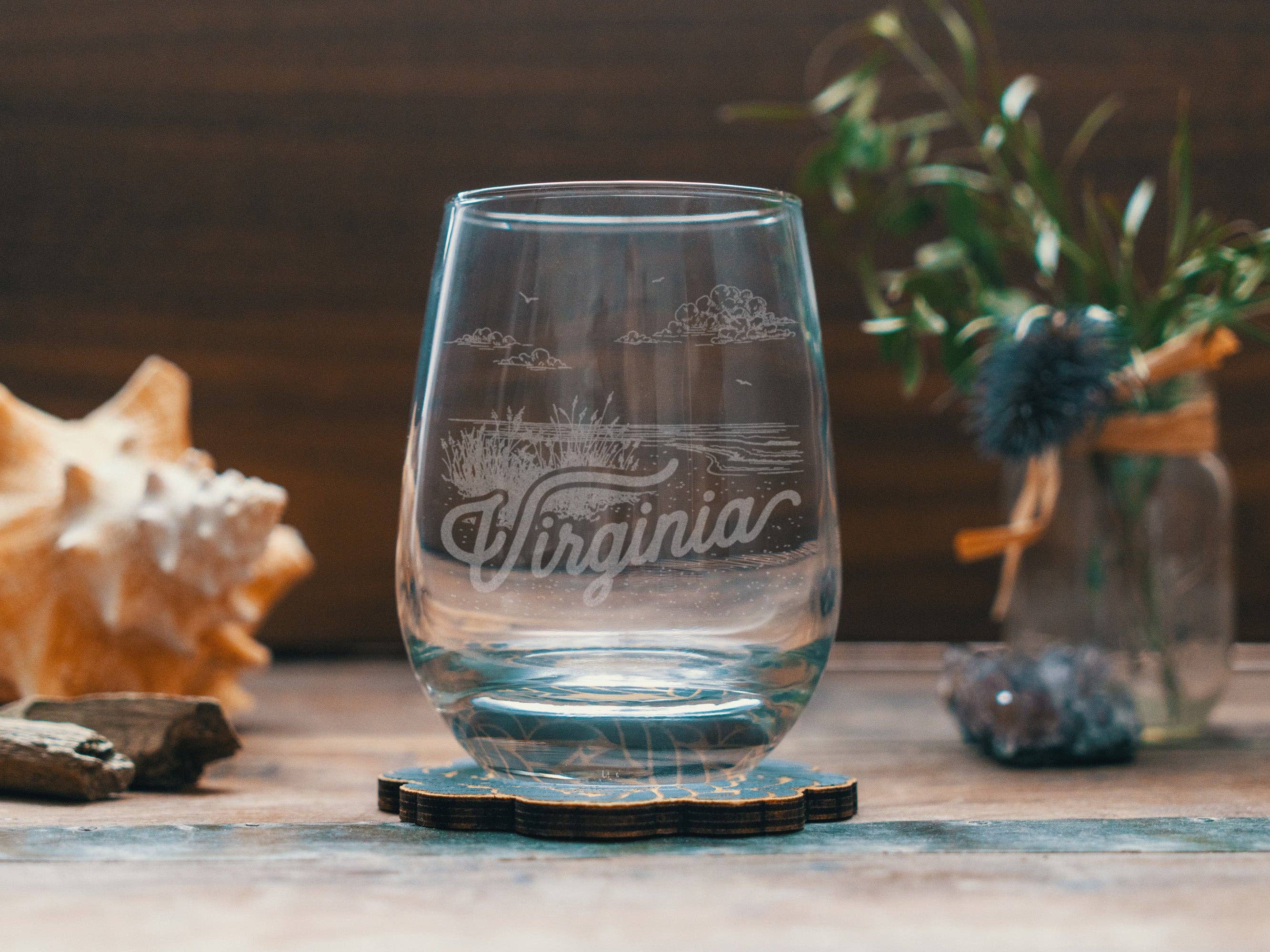 Benoit's Design Co. – Großhandel Cocktail-/Schnapsglas – Virginia State Trinkgläser2