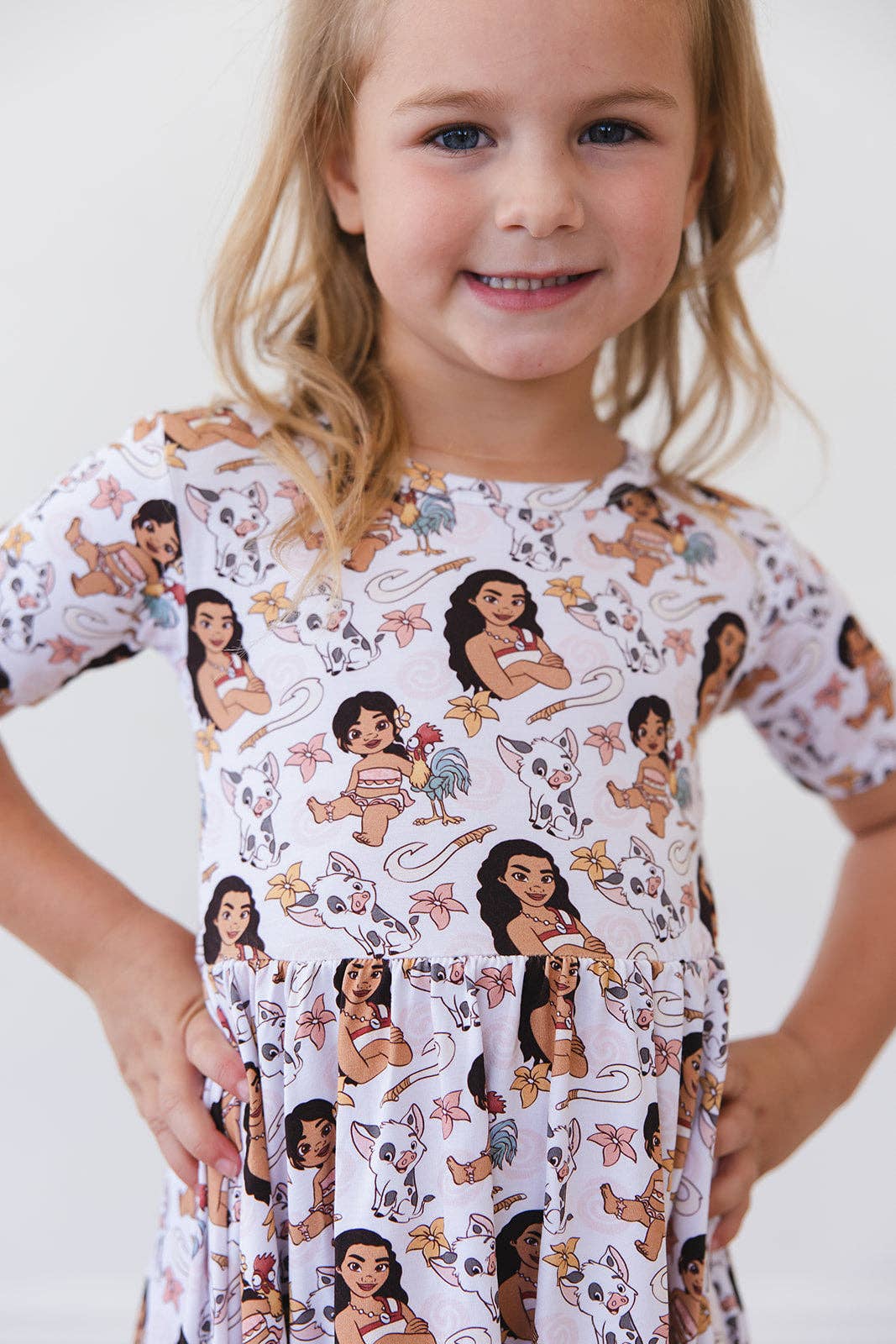 Blush Lotus - Wholesale Dress - Kids - Wayfinder - Ruffle Dress3