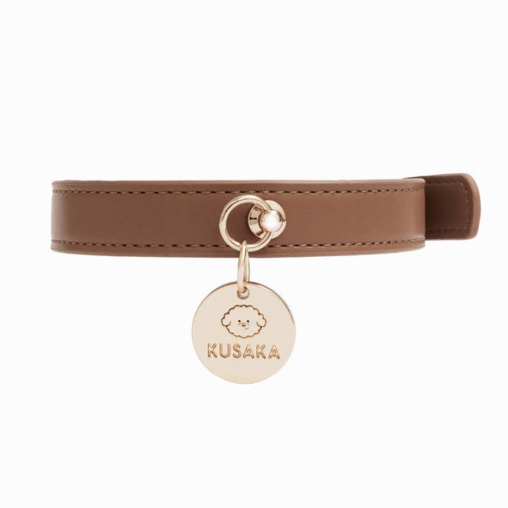 Colletto Elegante Raffinato - Marrone Toffee per la vendita all'ingrosso da parte di KUSAKA