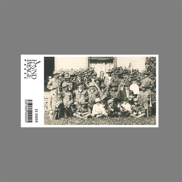 Found Image Press - Wholesale Sticker - Sticker AA-105 Small Town Marching Band1