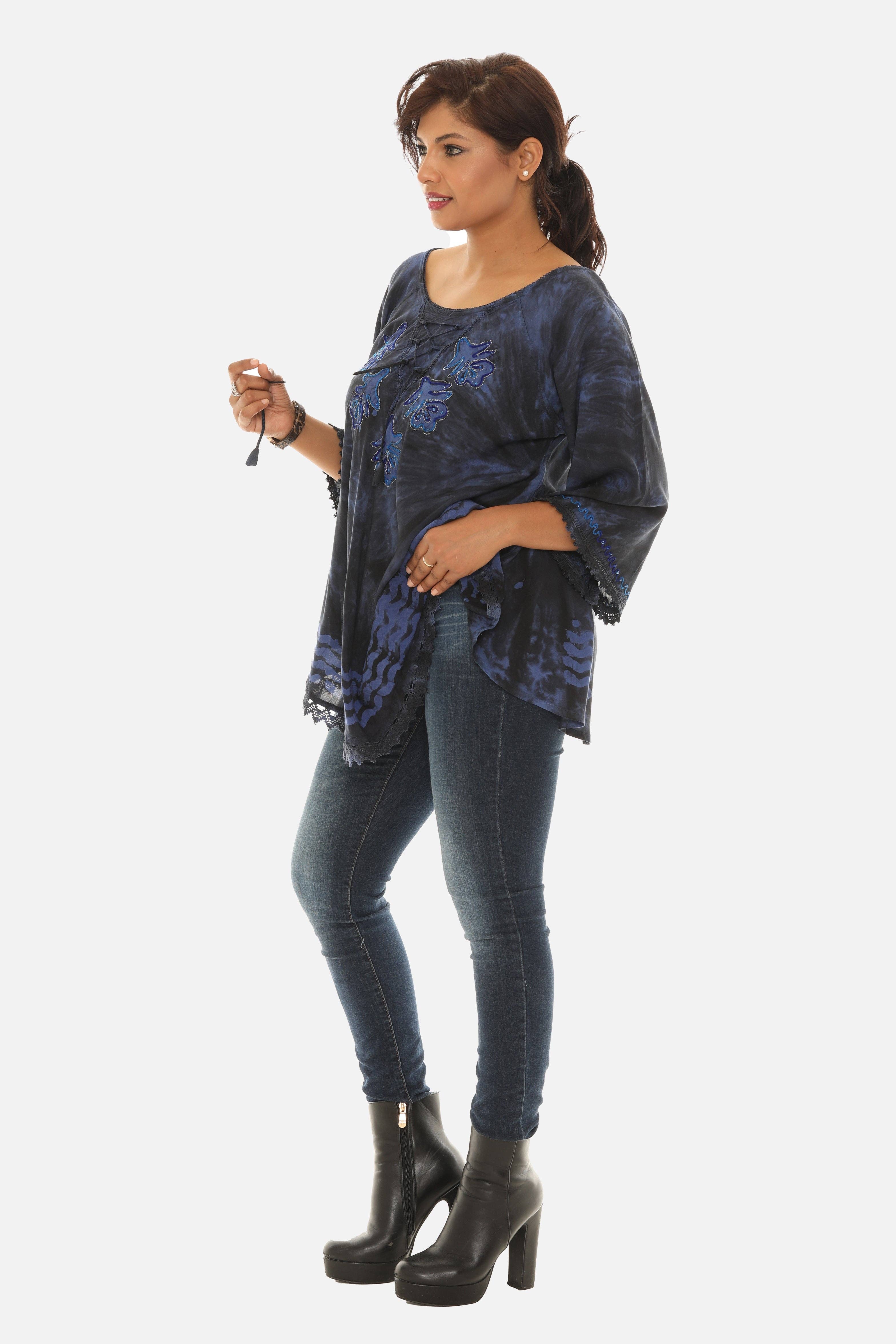 Shoreline Wear. INC – wholesale Tunic – Women’s – Women's Tie Dye Rayon Tunic2