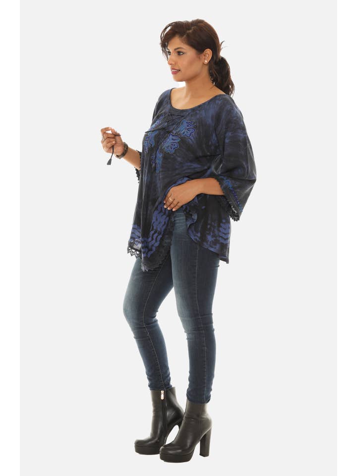 Shoreline Wear. INC – wholesale Tunic – Women’s – Women's Tie Dye Rayon Tunic2